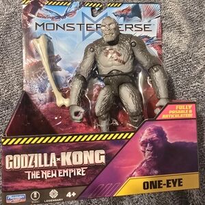 Playmates Godzilla vs. Kong One-Eye Action Figure - Gray